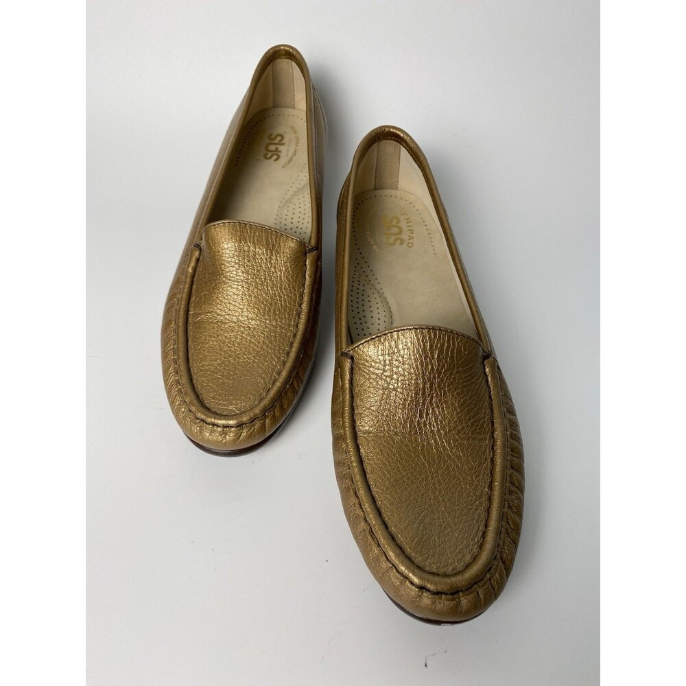 SAS Women’s Comfort Shoes Gold 9 N Tripad Loafers